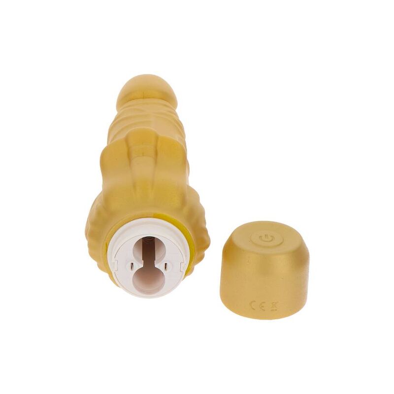 WORD ECHT - GOLD DICKER STIM VIBRADOR DORADO