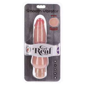 Gode vibrant à double densité en TPE 22,5 cm