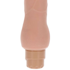 Gode vibrant à double densité en TPE 22,5 cm