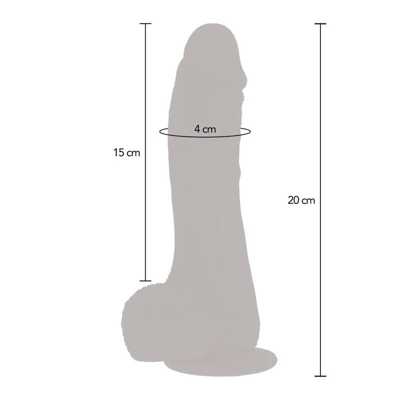 GET REAL - DILDO VIBRADOR ROTADOR UP&amp;DOWN NATURAL