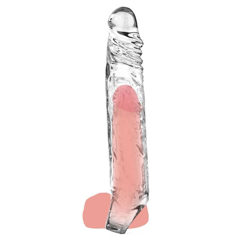 GET REAL - EXTRALARGO VERLENGING 22,5 CM TRANSPARANT