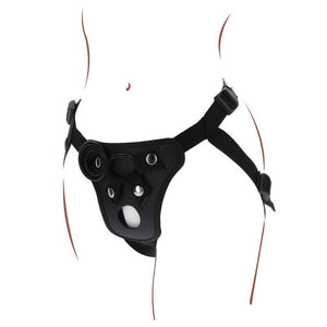 Harnais strap-on à ouverture plaisir