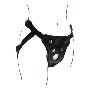 Harnais strap-on à ouverture plaisir