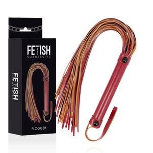 Fetish Submissive Dark Room – Fouet en cuir végétalien