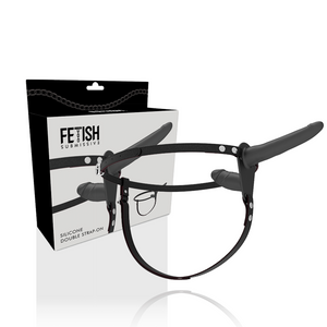 Fetish Submissive Harness – Double pénétration noir