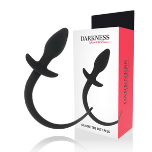 Darkness – Plug anal 28 cm silicone noir