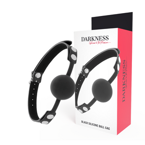 Darkness – Billon en silicone noir