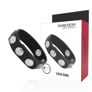 Darkness – Anneau dérection en cuir