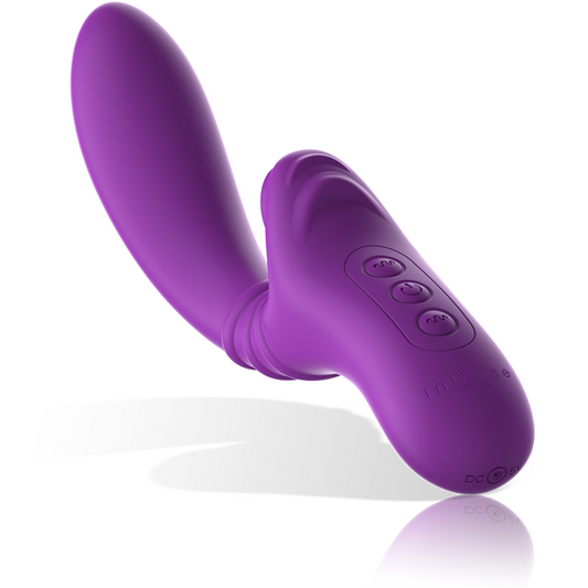INTENSE - HARRY VIBRADOR FLEXIBEL MET LENGUA MORADO