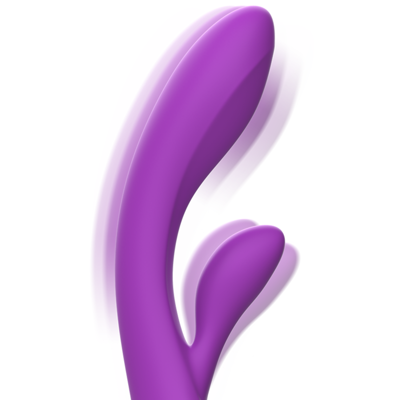 INTENSE - LUIGI VIBRADOR KONIJN SILICONA LIQUIDA MORADO