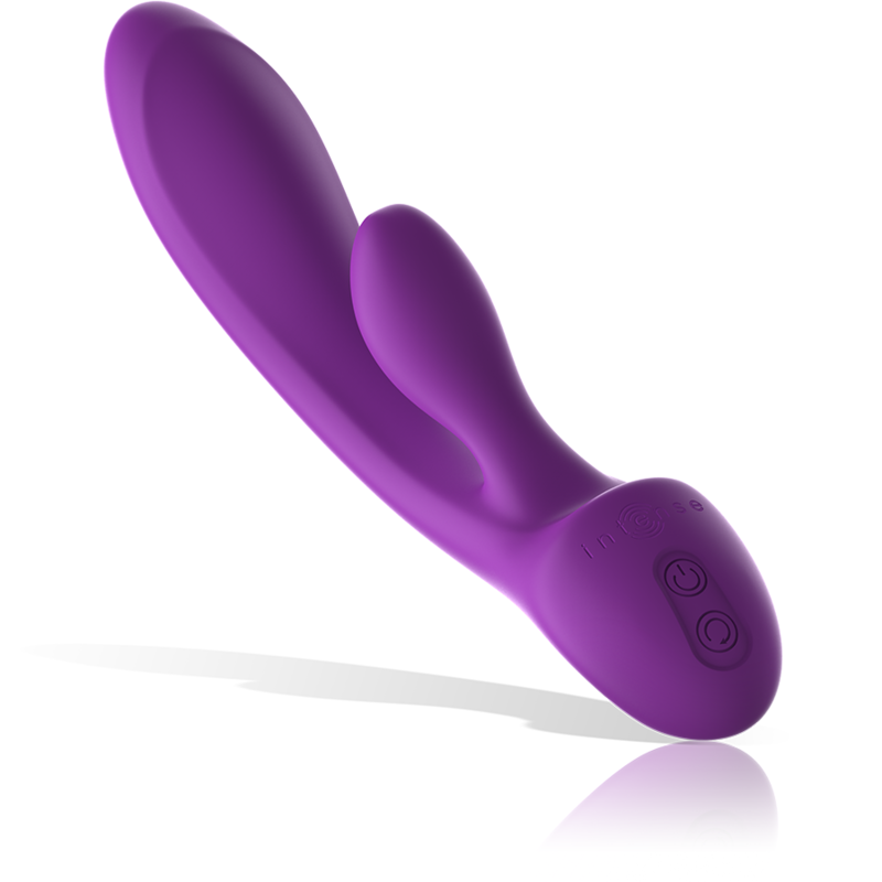 INTENSE - LUIGI VIBRADOR KONIJN SILICONA LIQUIDA MORADO