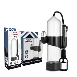 Pump Addicted – Vibrateur transparent rx7