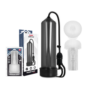 Pump Addicted – Rx5 noir avec masturbateur