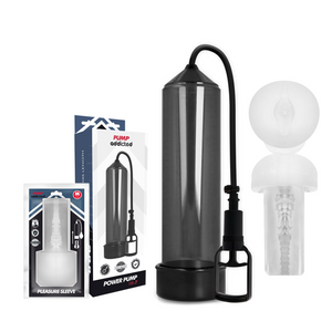 Pump Addicted – Rx7 noir avec masturbateur