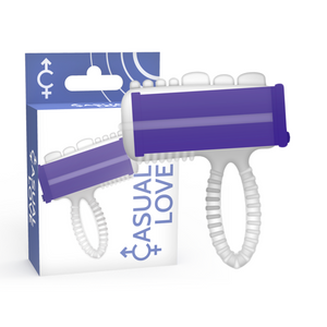 Casual Love – Ring vibrator lilac tongue
