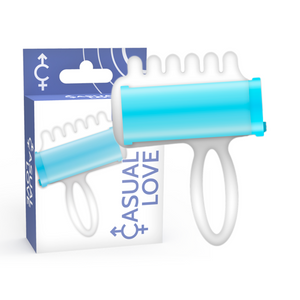Casual Love – Bleu finger stimulateur