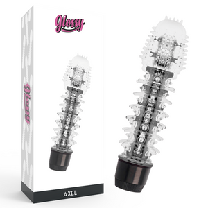 Glossy – Vibrateur axel noir