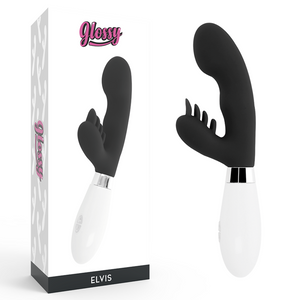 Glossy – Elvis lapin noir