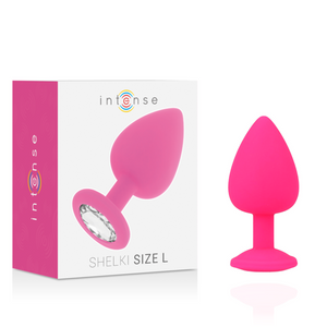 Intense – Plug anal shelki L fuchsia