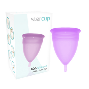 Stercup – Coupe menstruelle en silicone fda lilas - taille L