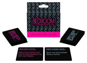 BEDROOM COMMANDS CARD GAME