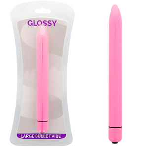 Glossy – Vibrateur slim deep rose