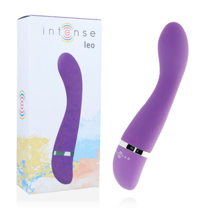 Intense – Vibrateur leo lilas silicone luxe