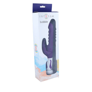 Intense – Vibrateur bobble rotateur silicone lilas