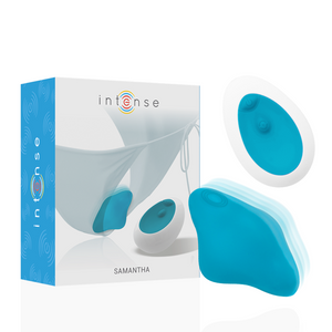 Intense – Samantha pantie télécommande bleu