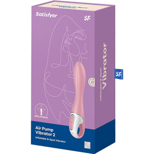 Satisfyer – Vibrateur pompe a air 2 rose