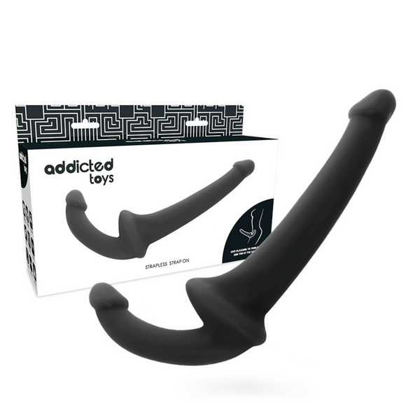 Addicted Toys – Gode avec arn S sans soujection noir
