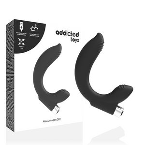 Addicted Toys – Vibrateur prostatique rechargeable modèle 7 - noir