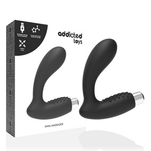 Addicted Toys – Vibrateur prostatique rechargeable modèle 5 - noir