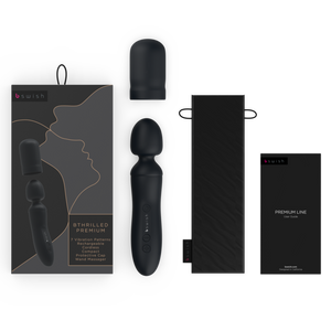 B Swish – Bthrilled vibromasseur wand premium noir