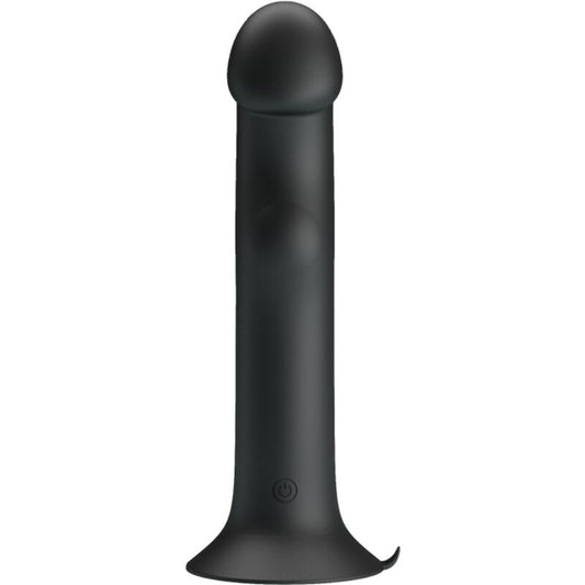 PRETTY LOVE - VIBRATEUR MURRAY ET ONDES STIMULANTES CLITORIDIENNES NOIR