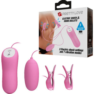 Pretty Love – Pince épiler avec vibration et électrochoc rose