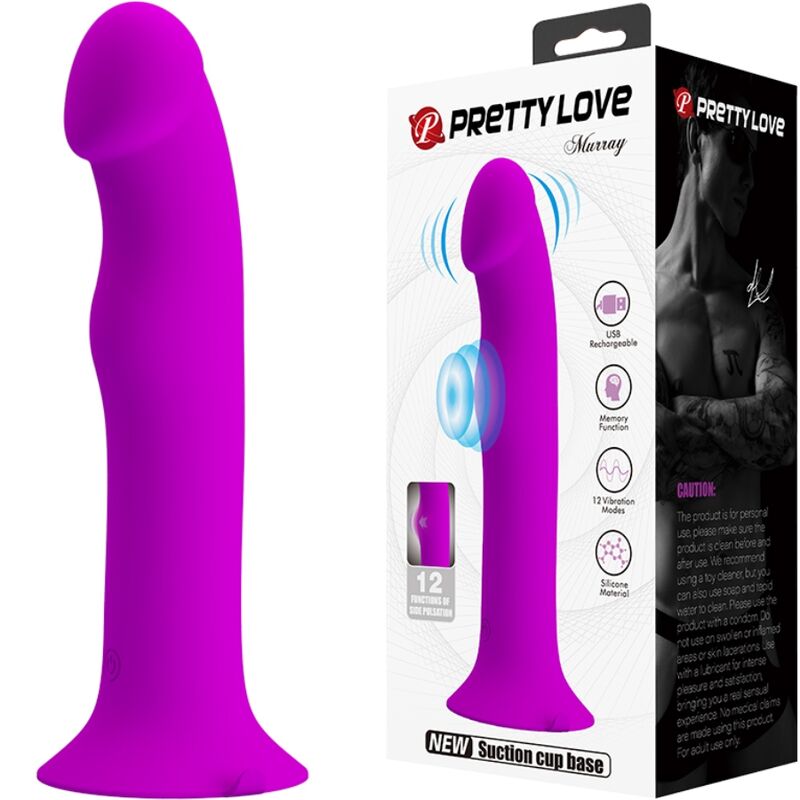 MOOIE LIEFDE - MURRAY VIBRADOR Y ESTIMULADOR PUNTO G MORADO