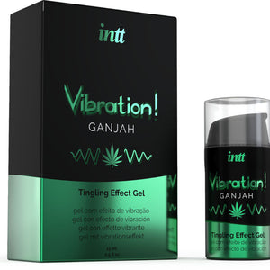 INTT – Puissant stimulant intime gel vibrant liquide cannabis 15ml