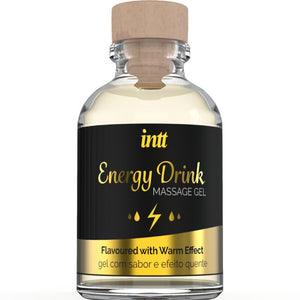 INTT Massage & Oral Sex – Gel de massage a l'energie aromatisee ca boisson et effet chauffant