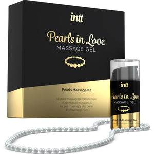 INTT MASSAGE &amp; ORAL SEX - PEARLS IN LOVE WITH COLLAR DE PERLAS Y GEL DE SILICONA