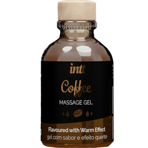 INTT Massage & Oral Sex – Gel de massage saveur café effet chaud