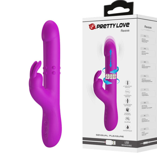 PRETTY LOVE - REESE VIBRADOR WITH MORADO ROTACION