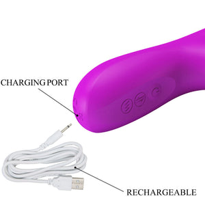 Pretty Love – Vibrateur reese avec rotation violet