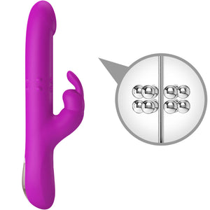 Pretty Love – Vibrateur reese avec rotation violet
