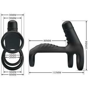 Pretty Love – Manchon dextension en silicone souple élastique