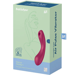 Satisfyer – Curve trinity 1 air pulse vibration gris