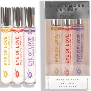 Coffret Parfum aux Phéromones 3x 10 ml