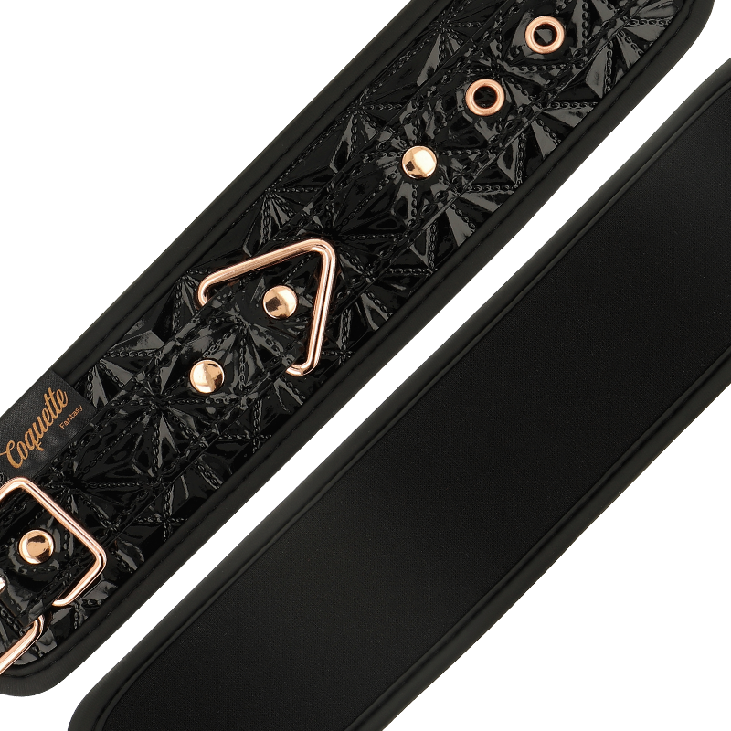 COQUETTE CHIC DESIRE - BLACK EDITION ESPOSAS FOR MANOS WITH NEOPRENO FORRO