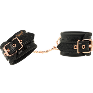 Coquette Chic Desire – Menottes édition noire avec doublure en néoprène