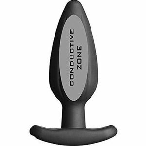 ElectraStim – Silicone noir rocker anal plug grand